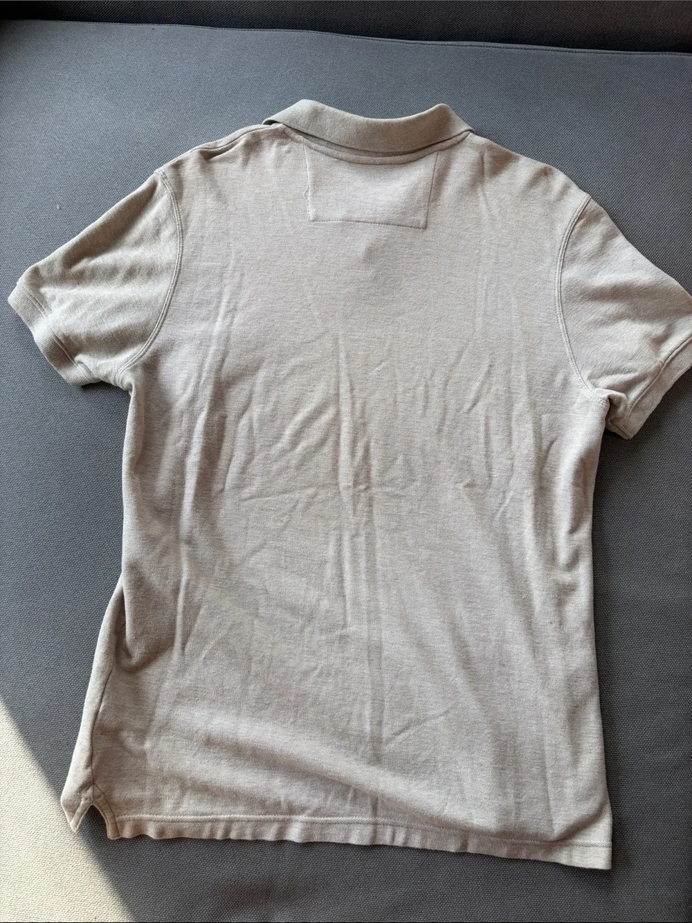 Banana Republic Men's Light Beige Polo